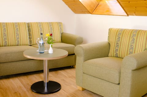 Comfort Apartment, 1 Bedroom, Non Smoking, Garden View | Living area | Flat-screen TV