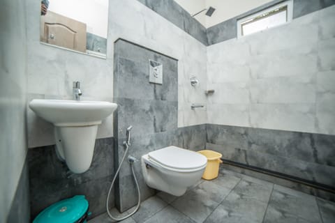 Standard Double Room (AC) | Bathroom | Shower, free toiletries, towels