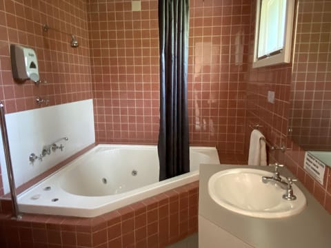 Family Chalet, Jetted Tub | Bathroom | Free toiletries, hair dryer, towels