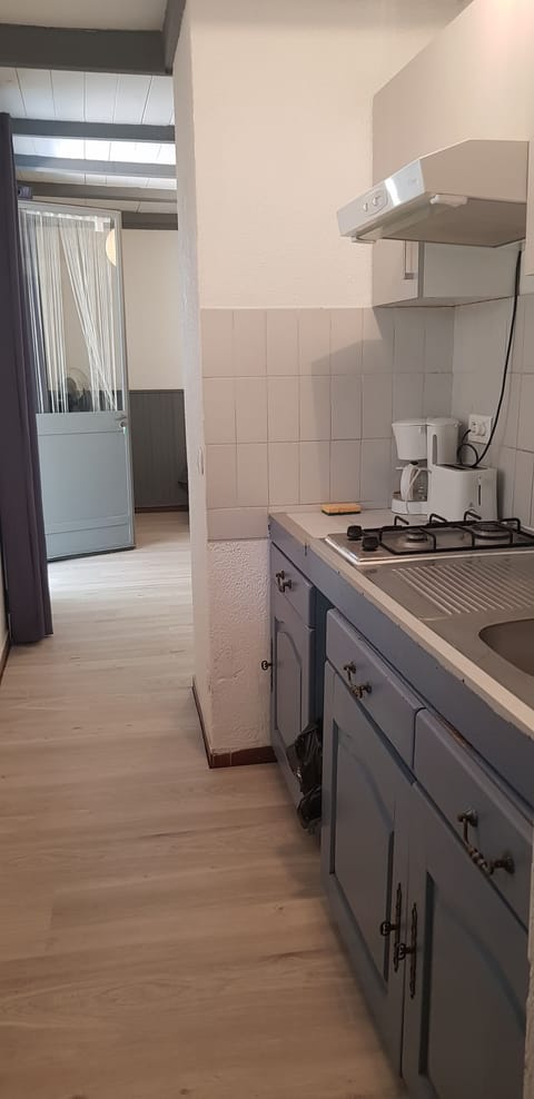 Apartment (LES EUCALYPTUS 002) | Private kitchen | Fridge, toaster, cookware/dishes/utensils