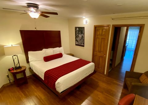 Suite, 1 Bedroom | 1 bedroom, in-room safe, blackout drapes, iron/ironing board