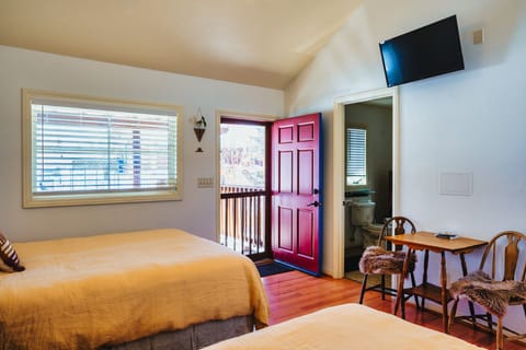 Deluxe Room, 2 Queens (River Room) | Premium bedding, individually decorated, individually furnished, desk