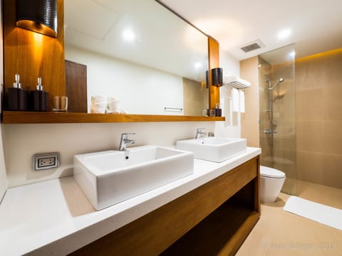 Deluxe Room | Bathroom | Shower, free toiletries, hair dryer, bidet