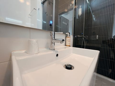 Single Room | Bathroom | Shower, free toiletries, hair dryer, towels