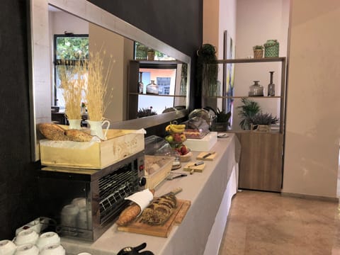 Daily buffet breakfast (EUR 12 per person)