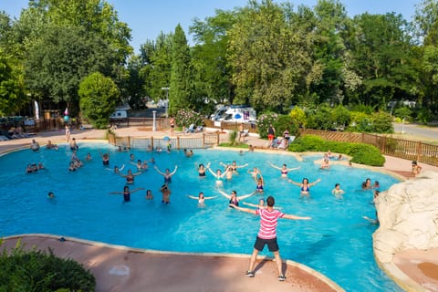 Seasonal outdoor pool