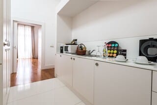 Premier Suite, 1 Double Bed | Private kitchenette | Espresso maker, coffee/tea maker