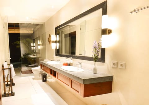 Ayuterra Two Bedrooms Villa | Bathroom sink