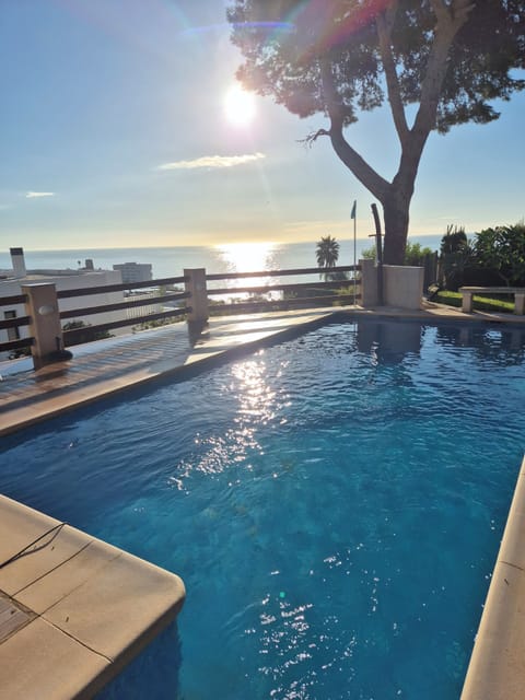 Pool as of Nov 1st 2025. Autumn sun.