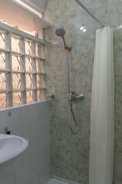 Design Apartment, 1 Bedroom, Refrigerator & Microwave, City View | Bathroom | Shower, free toiletries, hair dryer, towels