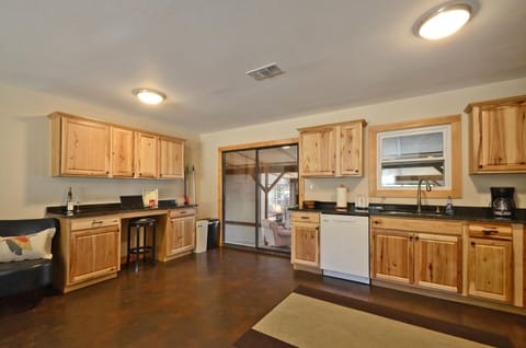 Office/Desk Workspace - older picture before floors were done and table added