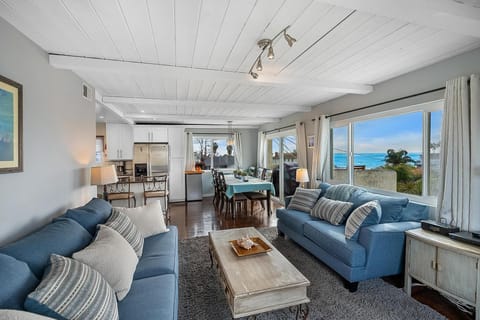 Luxurious new furnishings. Lounge and enjoy the ocean views from the sofa