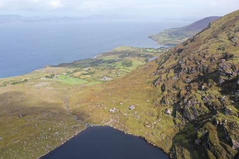 Mountain lake view (hike from house) overlooking the house and the Atlantic
