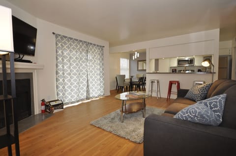 Entry looking into
Dining & Kitchen