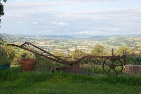 Stunning views from the large terrace garden