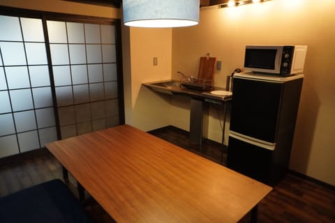 Traditional Japanese Style Private Vacation Home	 | Living area | 55-inch flat-screen TV with digital channels, TV