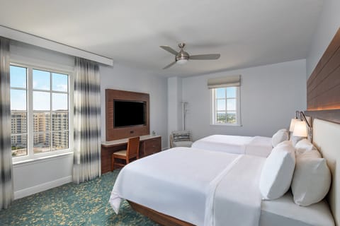Suite, 2 Bedrooms, Balcony, River View | Egyptian cotton sheets, premium bedding, pillowtop beds, in-room safe
