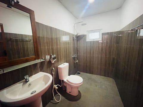 Deluxe Triple Room | Bathroom | Shower, free toiletries, towels