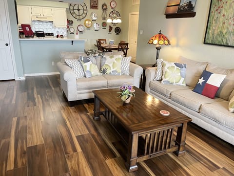 Queen Sleeper in Living Room