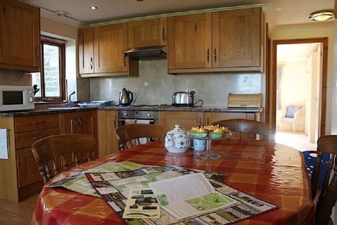 Cottage, 3 Bedrooms (1 Double, 1 Twin, and 1 Triple Bunk) | Private kitchen | Fridge, microwave, oven, stovetop