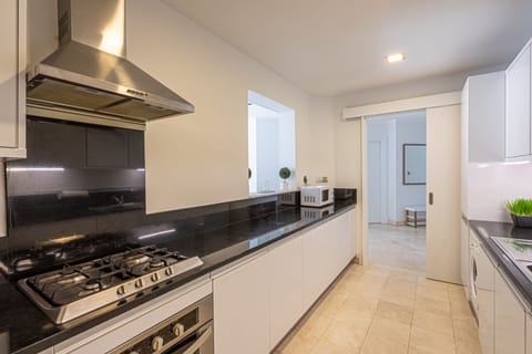 Luxury Apartment, 1 King Bed with Sofa bed, Non Smoking | Private kitchen | Fridge, microwave, oven, stovetop