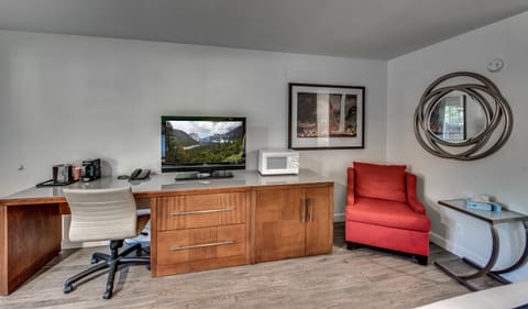 Standard Double Room, Refrigerator & Microwave | Television