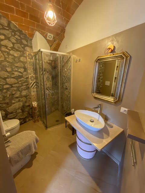 Deluxe Room | Bathroom | Shower, rainfall showerhead, free toiletries, hair dryer