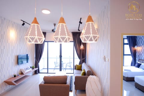 Design Apartment, 1 Bedroom | Living room | LCD TV
