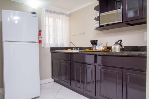 Junior Suite, 1 Bedroom, Ocean View | Private kitchen | Microwave, electric kettle