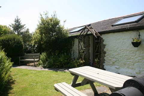 Tucked away in a quiet corner of our smallholding and very private