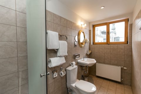 Superior Double or Twin Room | Bathroom | Shower, free toiletries, hair dryer, towels