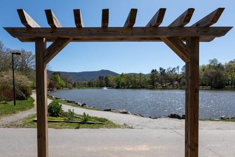 Lake Tomahawk across the street from house