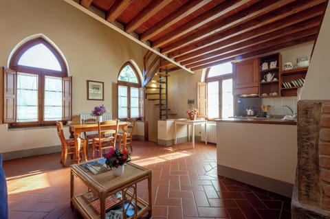 Loft, Garden View (Torrino) | Private kitchen | Full-size fridge, oven, stovetop, coffee/tea maker