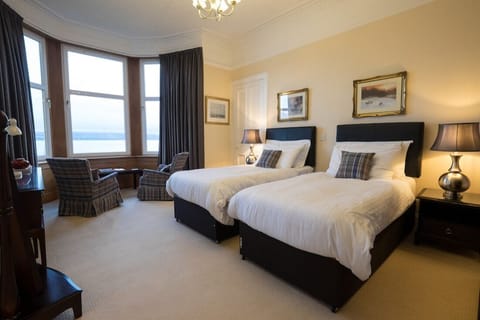 En suite double or twin sea view (Shower only) | Premium bedding, individually decorated, individually furnished