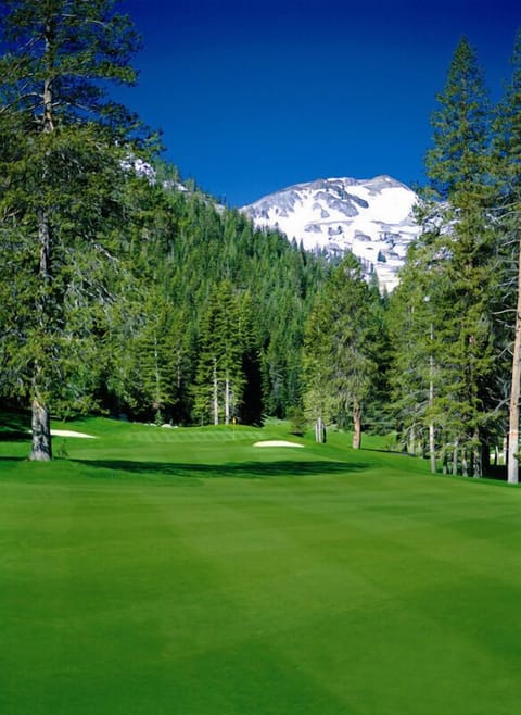 Early season golf. Just walk out your door.