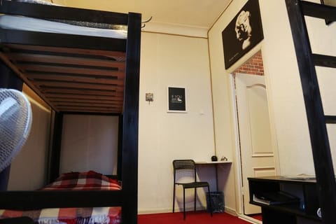 Standard Shared Dormitory, Non Smoking (3 beds) | Iron/ironing board, free WiFi, bed sheets