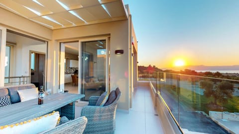 Liberty&Freedom villa sea view balcony!
Panoramic sea view!