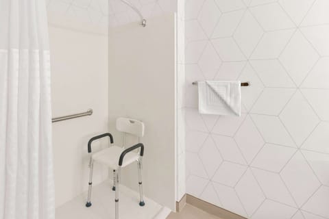 Free toiletries, hair dryer, towels, soap