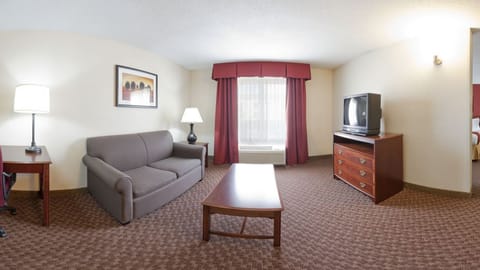 Deluxe Suite, 1 King Bed, Non Smoking (One-Bedroom) | In-room safe, desk, laptop workspace, blackout drapes