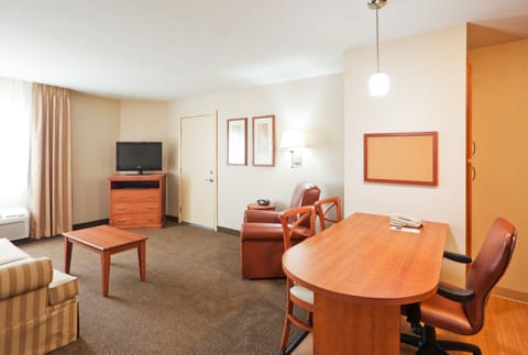 Suite, 1 Bedroom | In-room safe, desk, blackout drapes, iron/ironing board