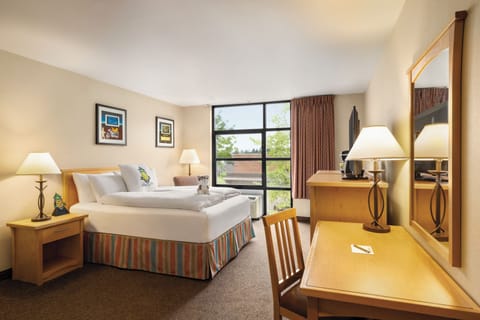 Deluxe Room, 1 Queen Bed, Accessible | Premium bedding, down comforters, pillowtop beds, in-room safe