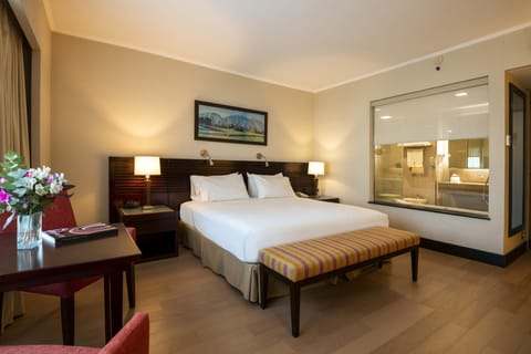 Deluxe Room, 1 Queen Bed | Premium bedding, down comforters, pillowtop beds, minibar