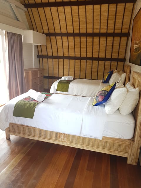 Villa, 2 Bedrooms | Premium bedding, minibar, desk, cribs/infant beds