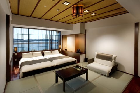 Designed Japanese Style Room, Lake View, Non Smoking | In-room safe, desk, free WiFi