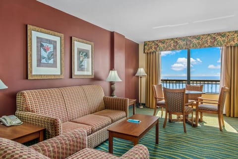 Suite, 1 Bedroom, Balcony (Gulf View) | Premium bedding, down comforters, pillowtop beds, desk