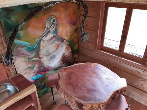 Exclusive Cabin, Ensuite, Mountain View (cabane en rondin) | Lounge