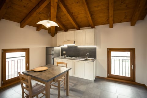 Apartment, 1 Bedroom, Garden View | Private kitchen | Full-size fridge, stovetop, espresso maker, coffee/tea maker