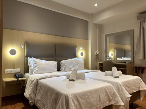 Double or Twin Room | Premium bedding, minibar, in-room safe, individually furnished