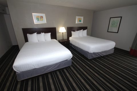 Standard Room, 2 Queen Beds, Non Smoking, Refrigerator & Microwave | Down comforters, pillowtop beds, in-room safe, desk