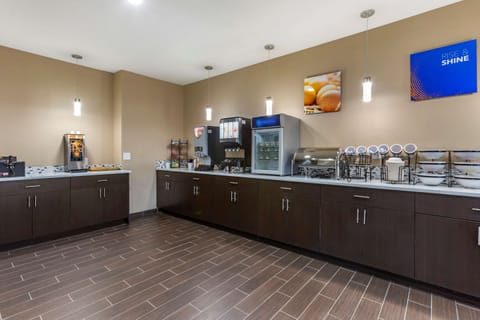 Free buffet breakfast